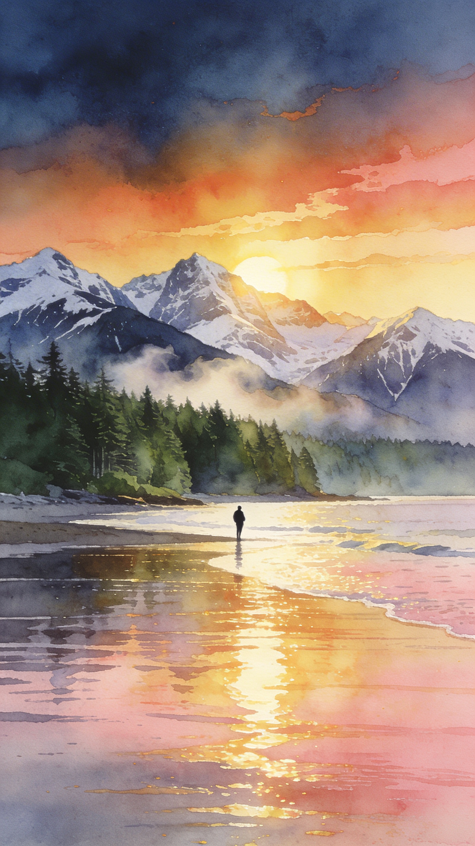Sunrise over British Columbia, home of CareerNetwrk.com